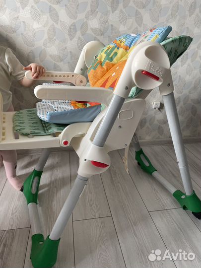 Стульчик chicco polly 2в1