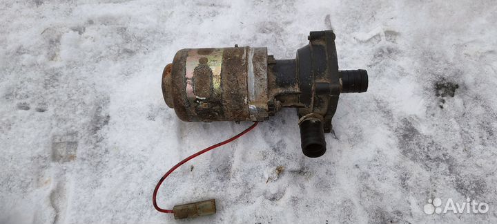 Дополнительный насос отопителя печки газель