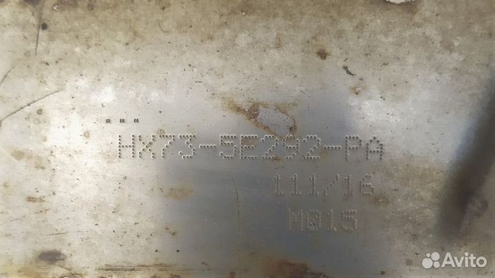 Глушитель Jaguar XE I