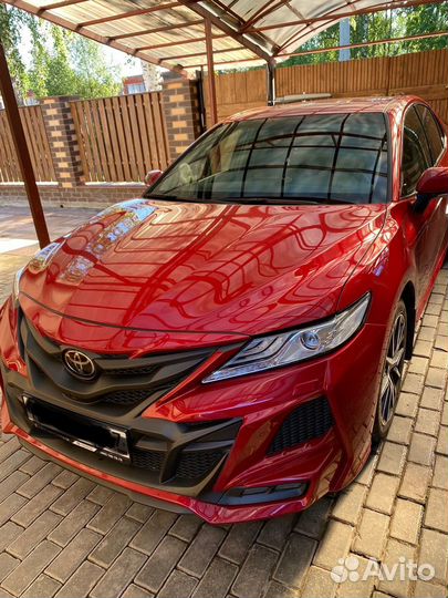 Бампер передний и задний toyota camry 2021