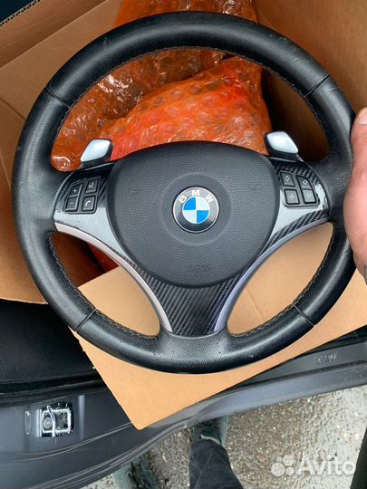 Руль с лепестками бмв м е90