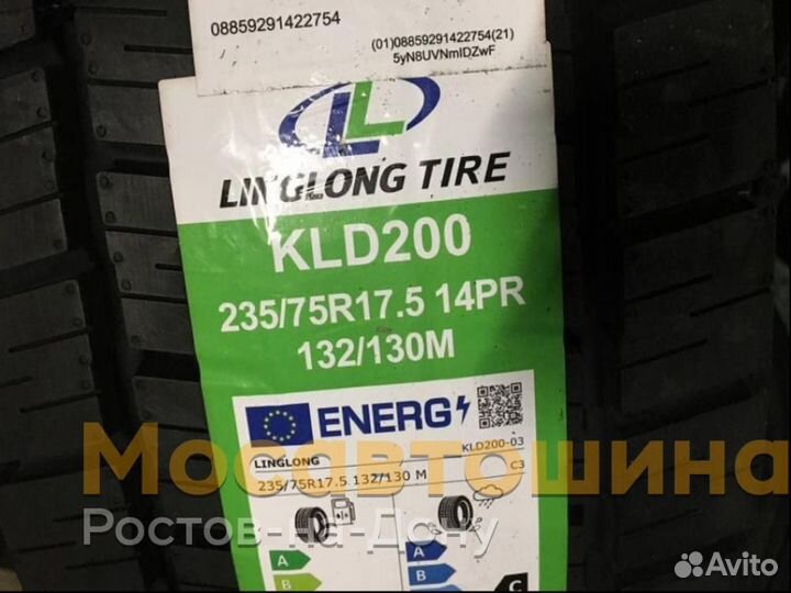 LingLong KLD200 235x75x17,5 132/130M PR14 M+S TL