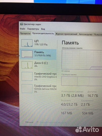 Ноутбук Asus i5 + ssd