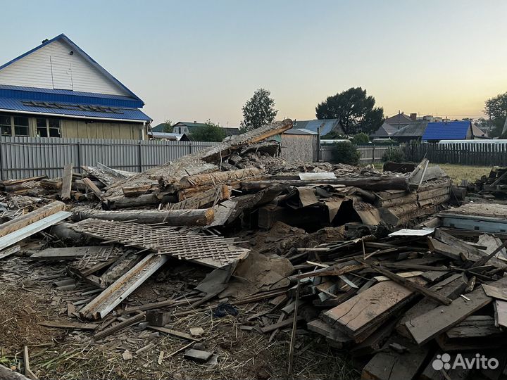 Разбор старых домов,бань,беседок