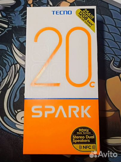 TECNO Spark 20с, 4/256 ГБ