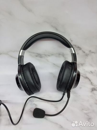 Наушники игровые наушники с RGB подсветкой Edifier