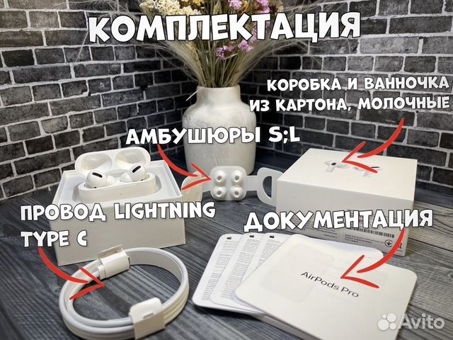 AirPods Pro (Гарантия + Чехол )