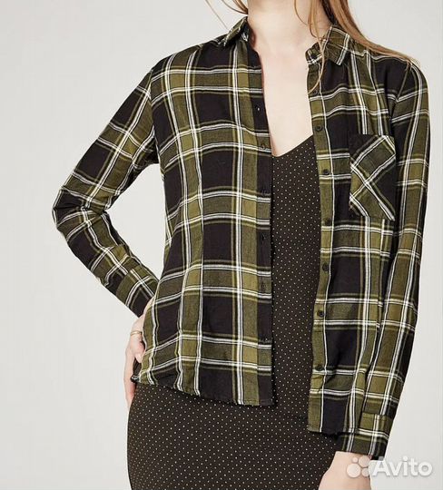 Рубашка в клетку Jennyfer (женская )