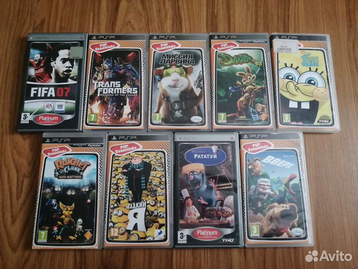 Диски для Sony PSP игры