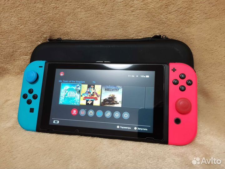 Nintendo Switch Rev1 Прошитая