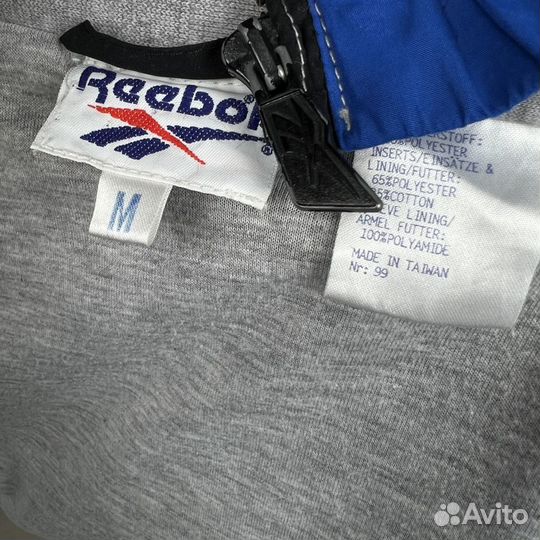 Винтажная олимпийка ветровка Reebok Vintage