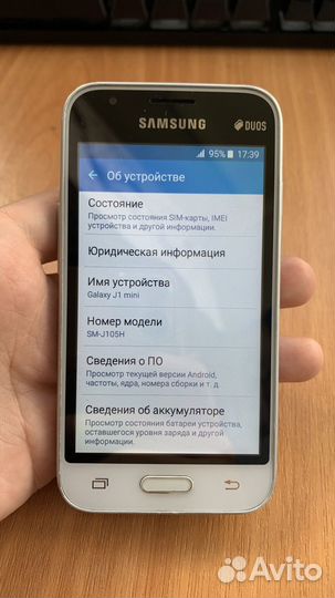 Samsung Galaxy J1 Mini Prime (2016) SM-J106F/DS, 8 ГБ