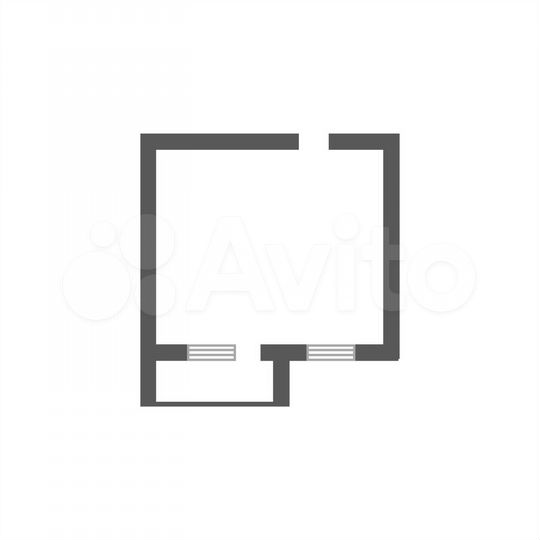 1-к. квартира, 40,3 м², 1/3 эт.