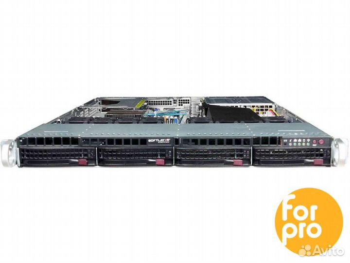 Supermicro 1U X11DPU 4LFF 2x6240LGold 128GB, 9361