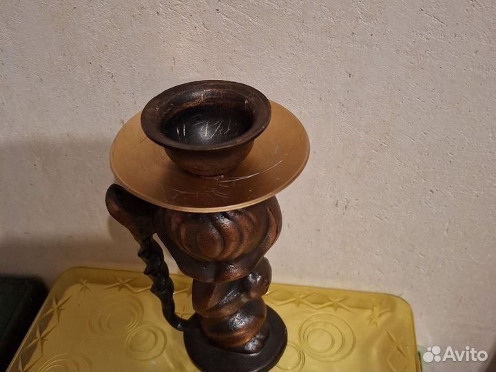 Подсвечник Лев СССР