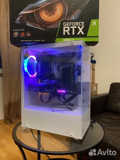 Топовый пк (RTX3060Ti, Ryzen 7 5700X, 32GB DDR4)