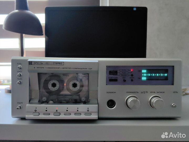 Дека кассетная Орель-101-1 стерео