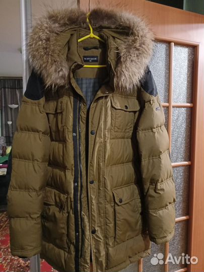 Мужской пуховик Savage 54 р