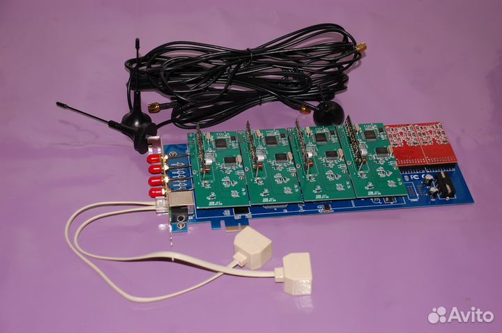 Внутренняя плата GSM шлюз для VoIP SIP IP атс 4к