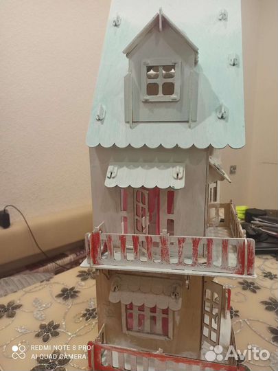 Детский игровой домик из дерева