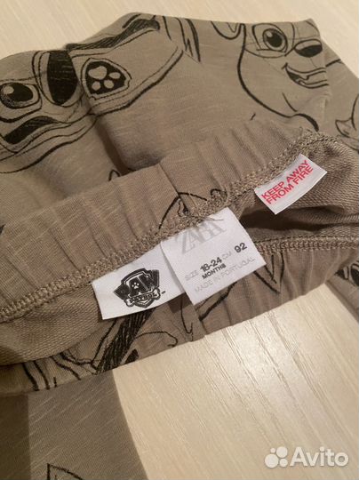 Костюм детский zara 92