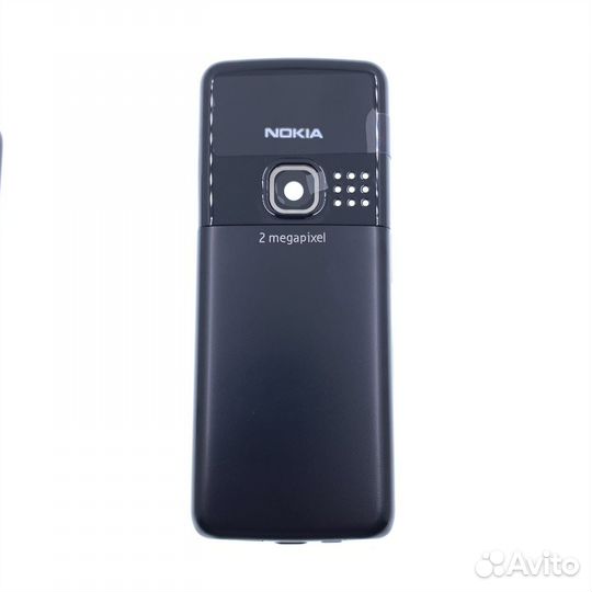 Корпус Nokia 6300 чёрный + клавиатура