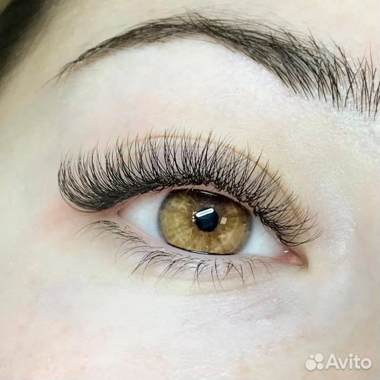 Наращивание ресниц модель