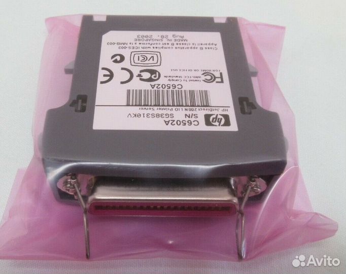 C6502A Модуль параллельного порта HP PrintServer