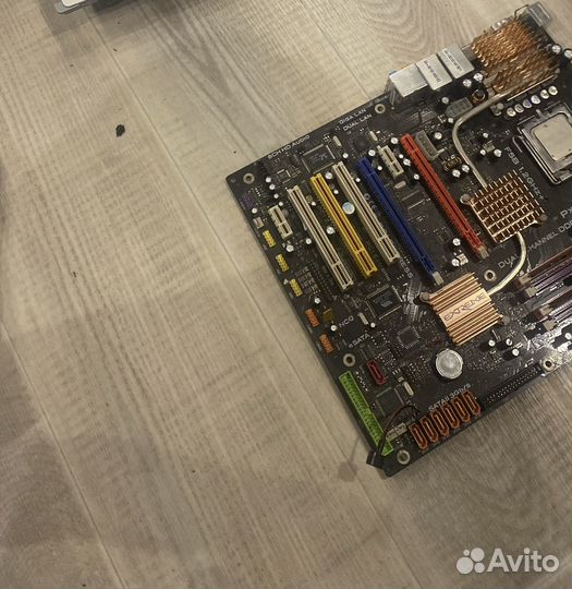 Материнская плата с процессором intel dualCore