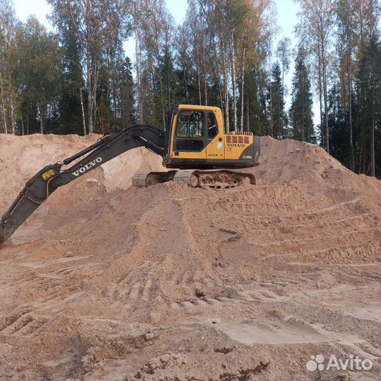 Гусеничный экскаватор volvo