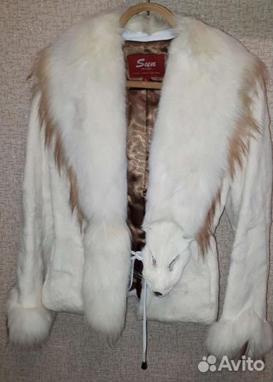 Шуба натуральная 40-44р