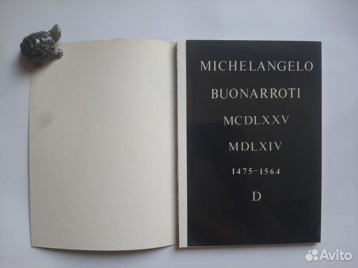 Микеланджело. Живопись. Буклет + открытки. 1975