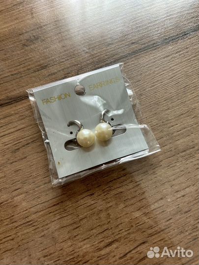 Серьги бижутерия новая