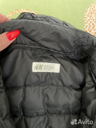 Куртка h&m 122