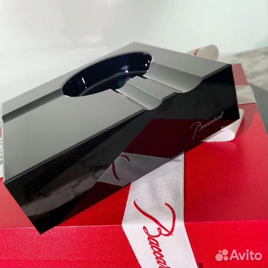 Пепельницы хрустальные Baccarat цветные