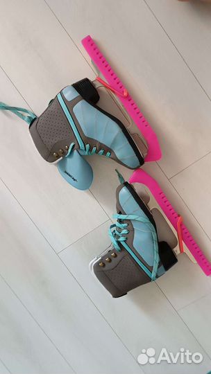 Женские кожаные коньки Firemark