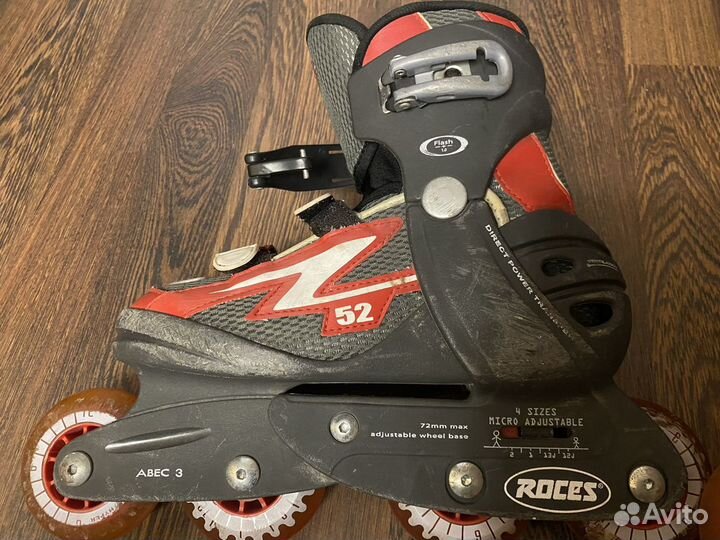 Роликовые коньки детские Roces abec 3 30-35р