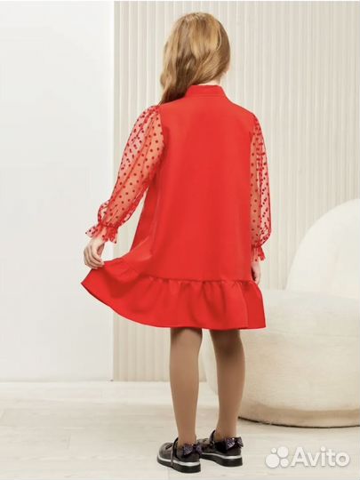 Платье для девочки 104 -110