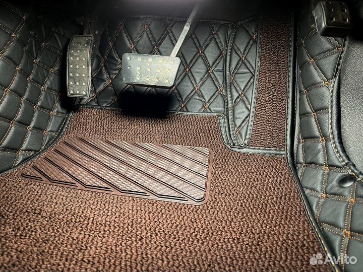 3D коврики из экокожи Cadillac CTS