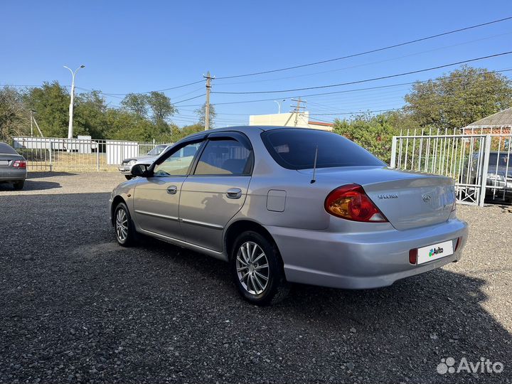 Kia Spectra 1.6 МТ, 2008, 274 000 км