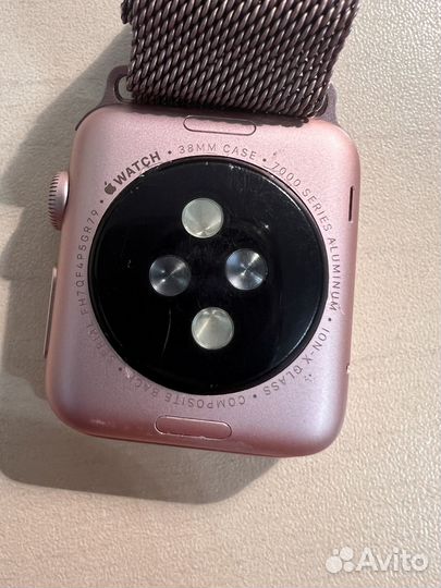 Apple watch 7000 series 38 rose gold дефект