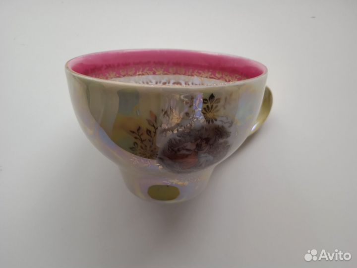 Чашка и блюдце фарфор