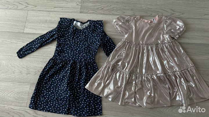 Вещи пакетом на девочку 110 116