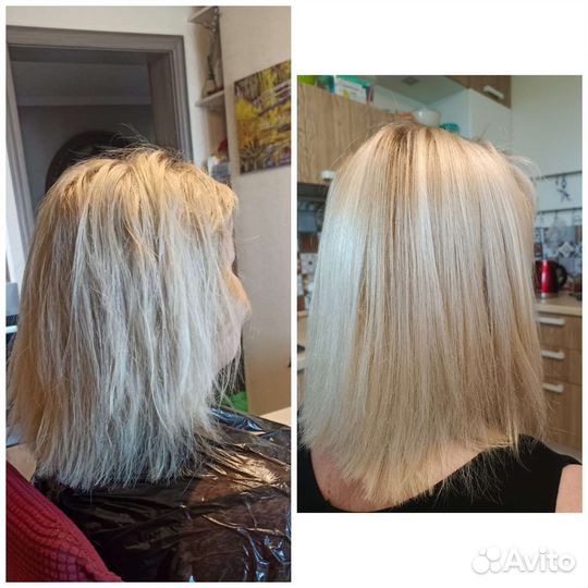 Кератиновое выпрямление, ботокс для волос