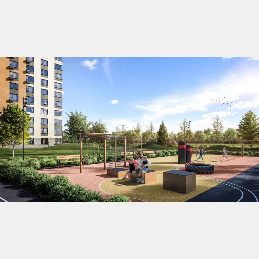1-к. квартира, 32,9 м², 8/9 эт.