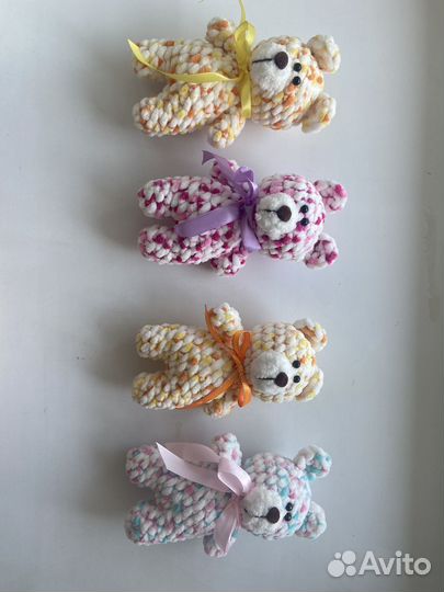 Игрушка ручной работы мишка