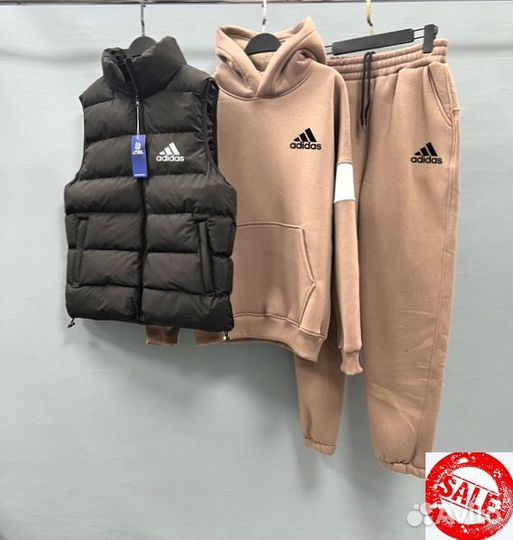 Спортивный костюм Adidas на Флисе