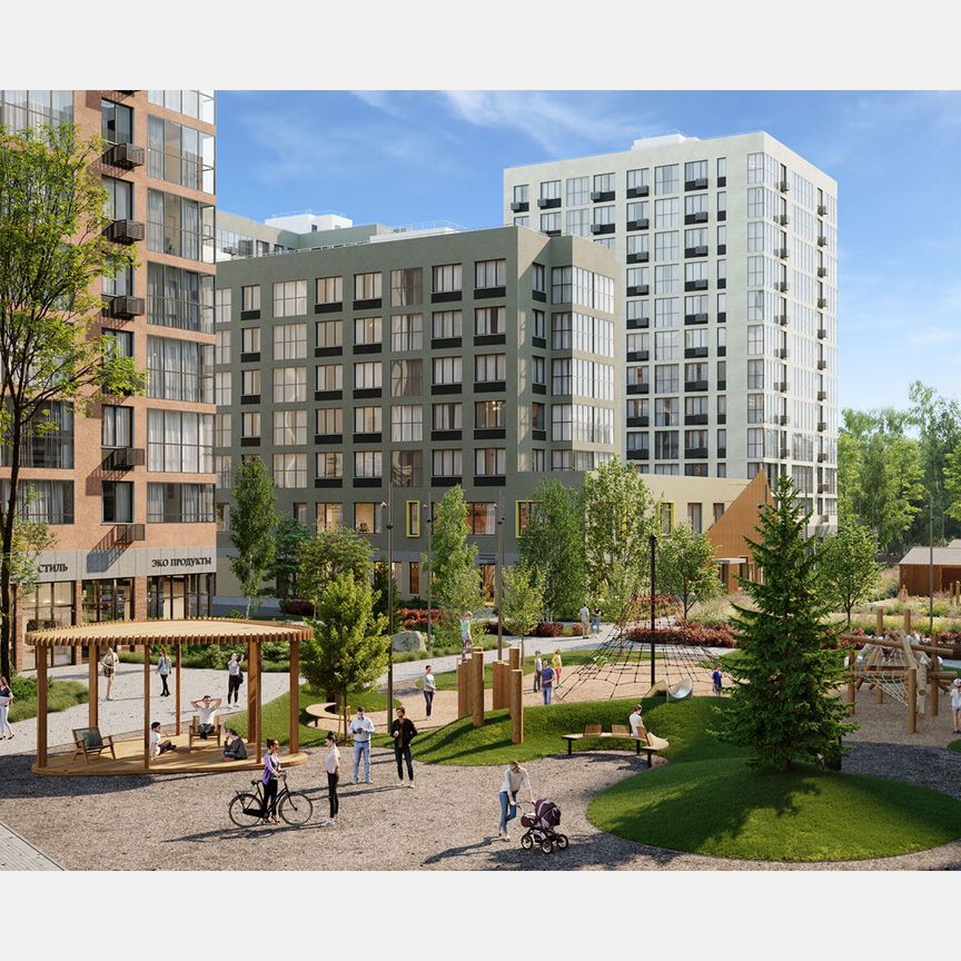 2-к. квартира, 56,9 м², 11/12 эт.