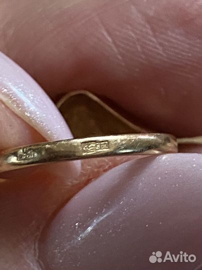 Перстень женский СССР