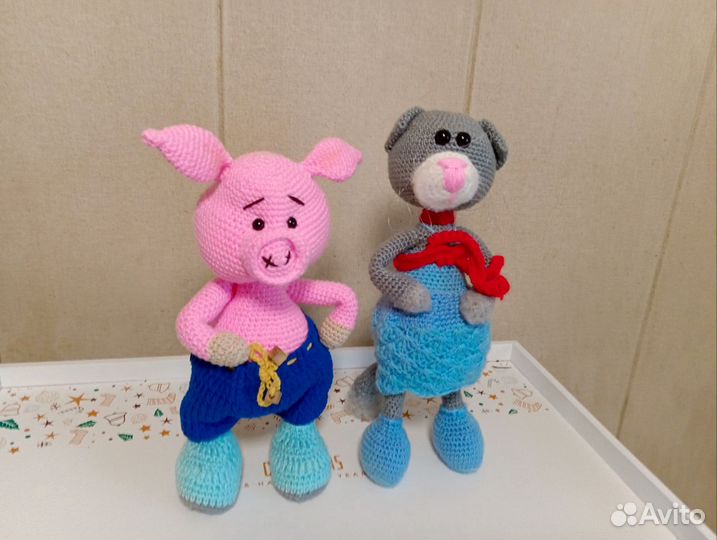 Игрушки вязаные крючком
